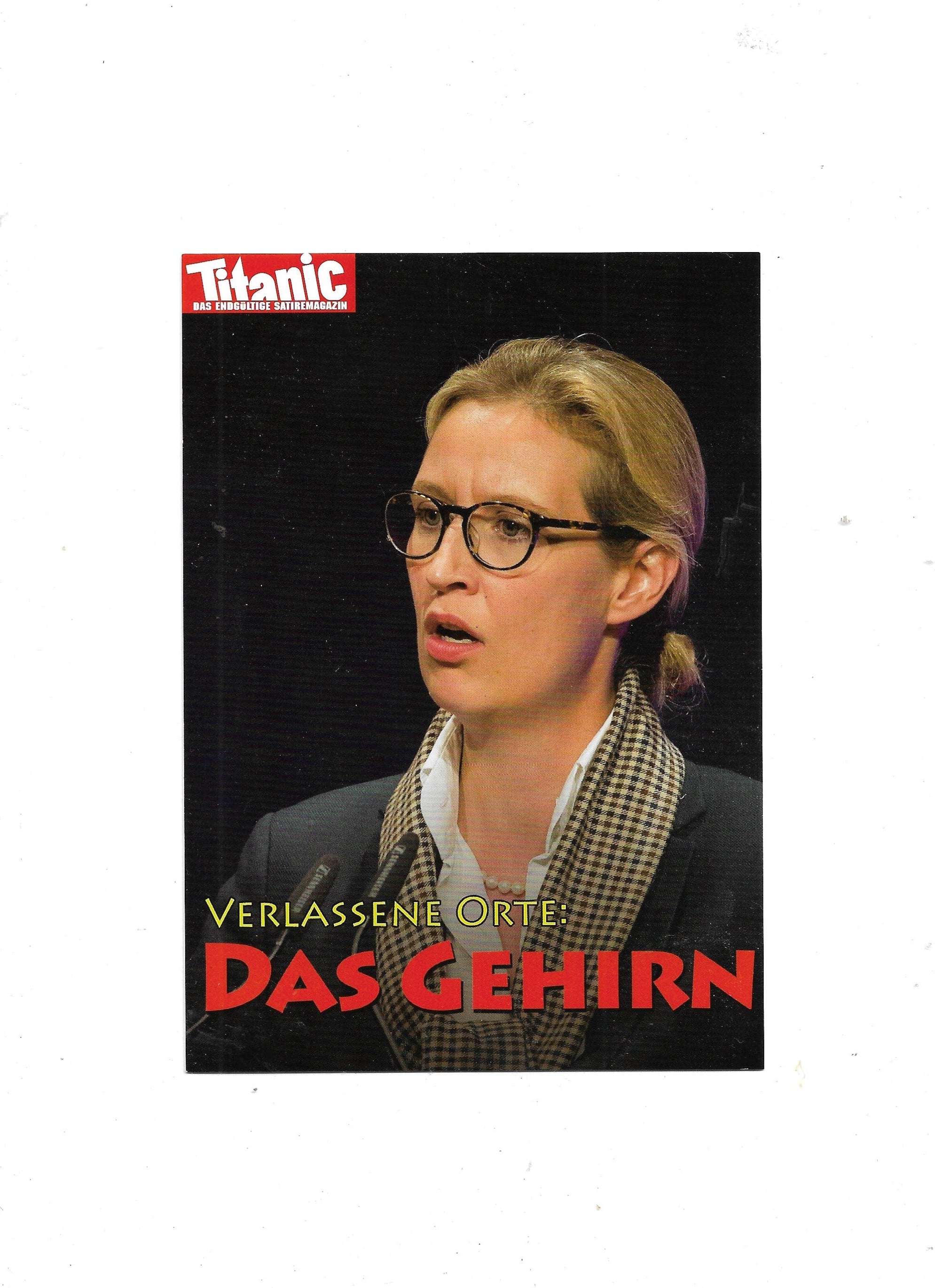 Postkarte Verlassene Orte: Das Gehirn