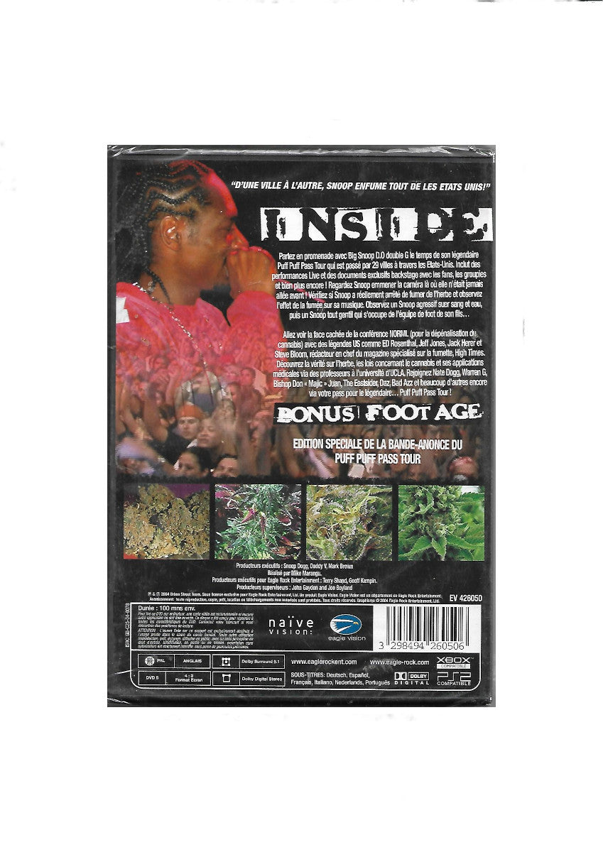 DVD Bigg Snoop Doggs Puff Puff Pass Tour - Live DVD Musik Hip Hop 2004 OVP