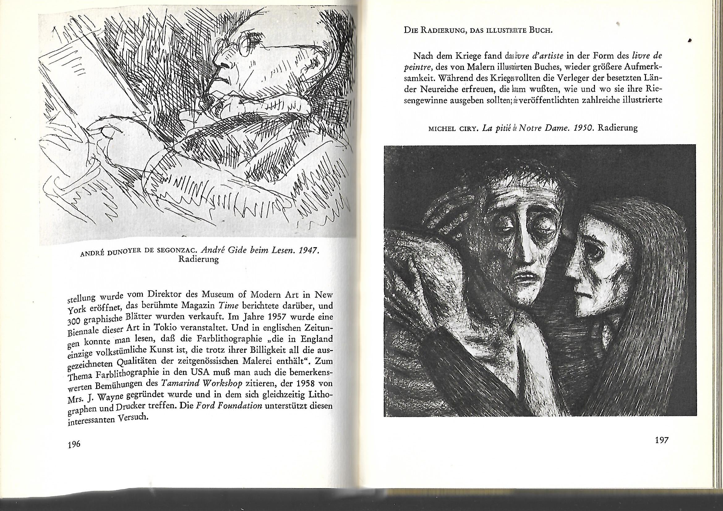 Kunst Jean Adhemar Raymond Cogniat  Europäische Graphik im 20. Jahrhundert Somogy Verlag Bertelsmann