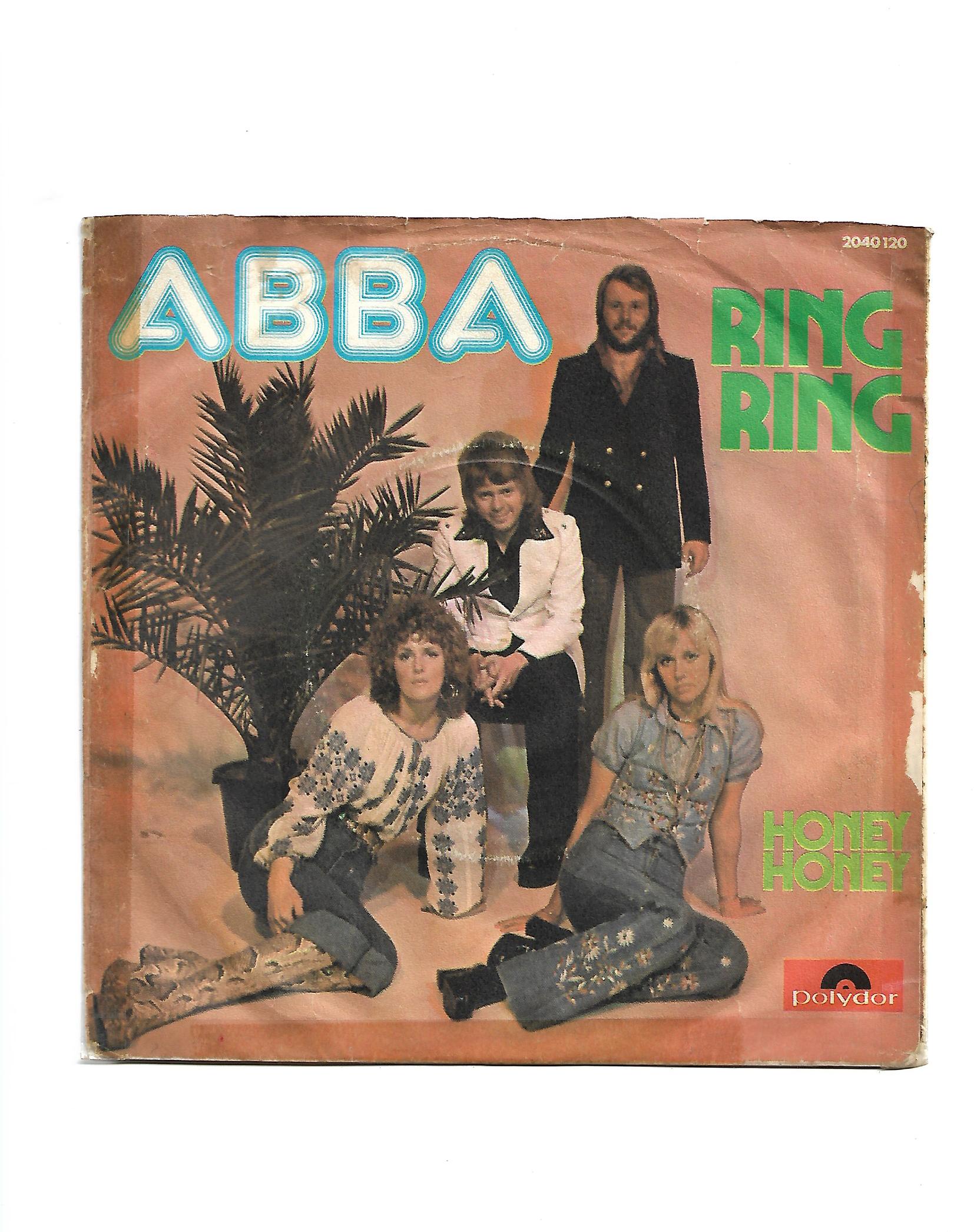 Flohmarkt Vinyl Single Abba Ring Ring Polydor 1973