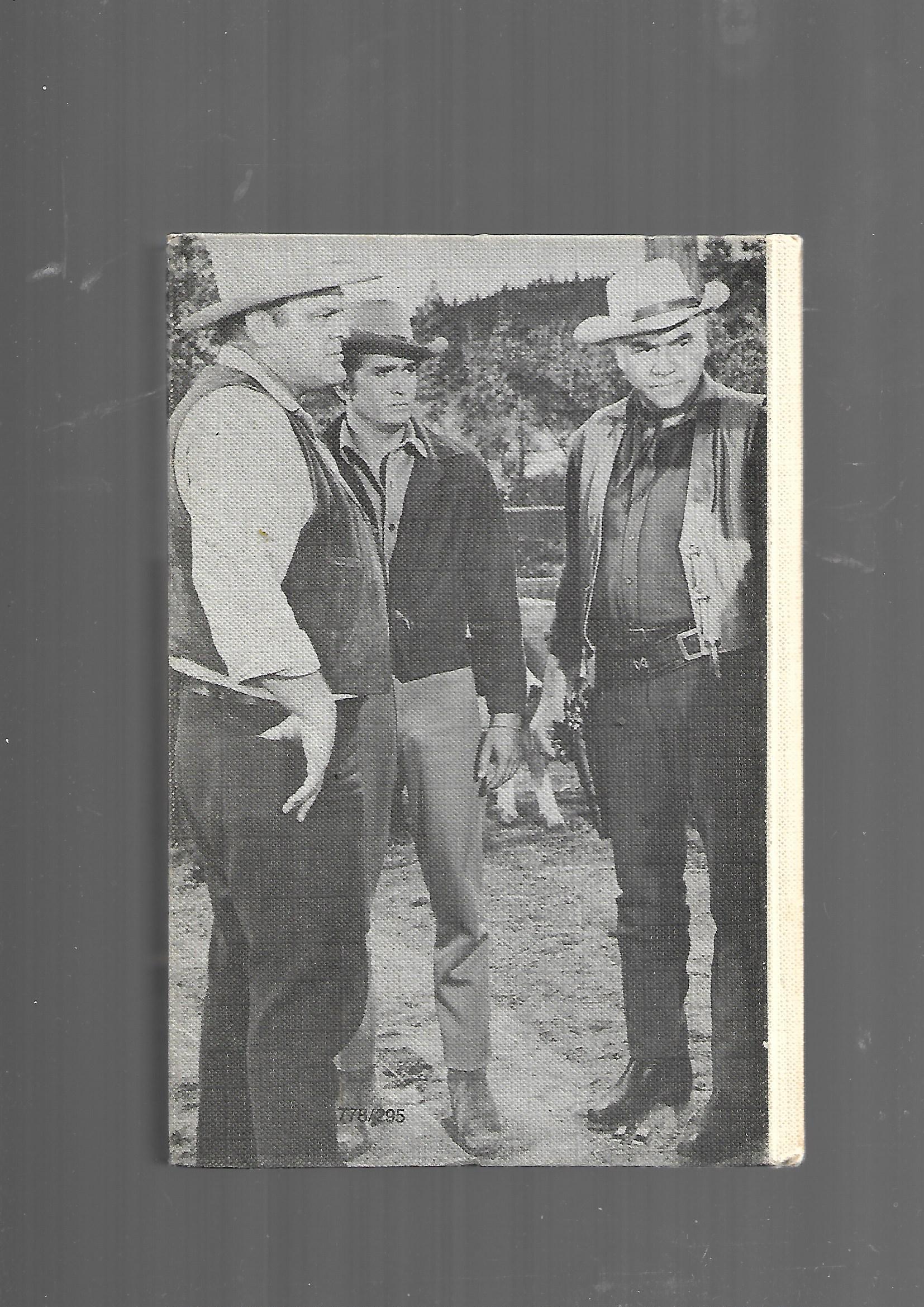 Fernseh-Nostalgie  Bonanza 4 Teddy Parker Ritt ins Abenteuer PEB Bücherei Engelbert-Verlag 1969