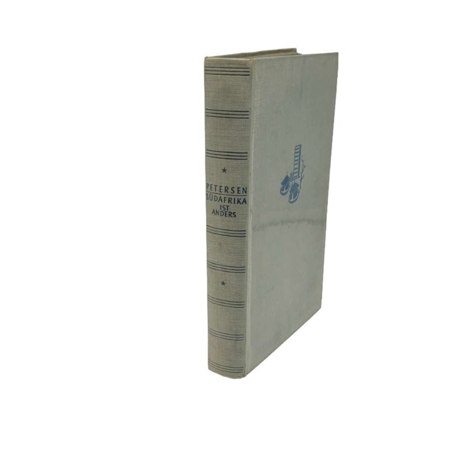 Sachbuch Gita Petersen Südafrika ist anders Safari-Verlag-Berlin 1954 mit 118 Fotos s/w, 11 Karten, 1 Farbkarte groß mit Widmung