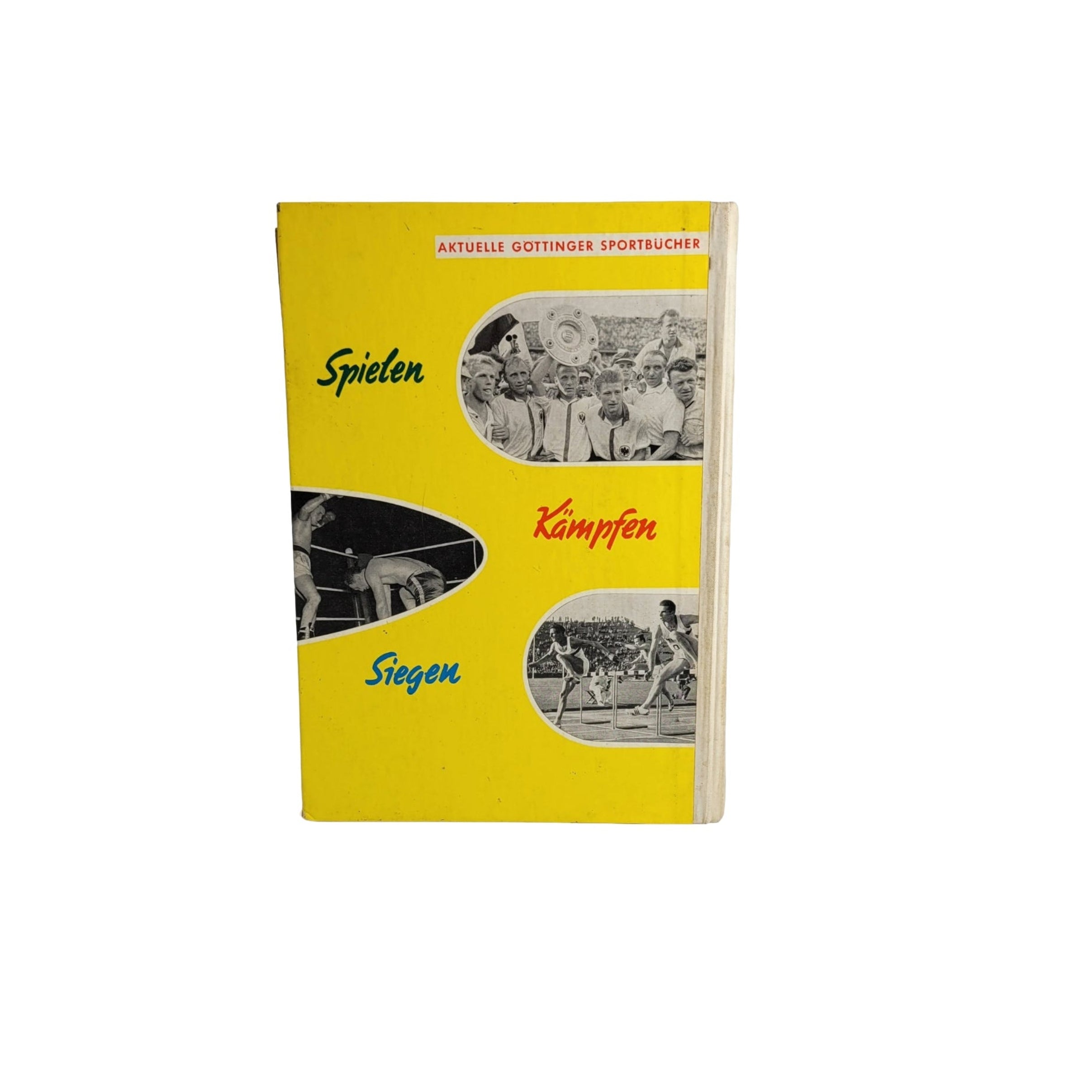 Sachbuch GJB Wilhelm Fischer Spielen Kämpfen Siegen - 3 Bücher in einem, Reihe: Aktuelle Göttinger Sportbücher Fischer 1960