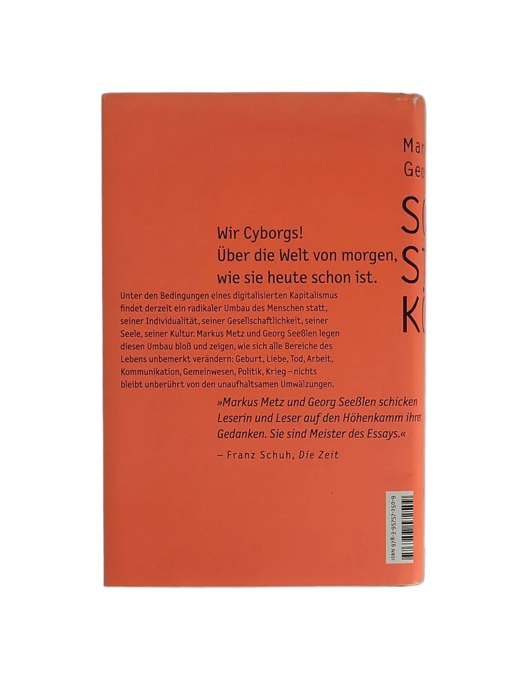 Sachbuch Metz-Seeßlen Schnittstelle Körper - Matthes & Seitz Verlag