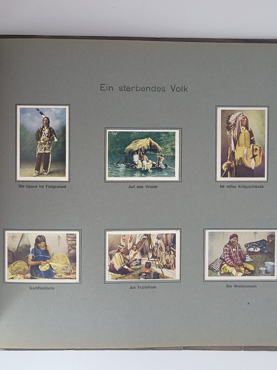 ALBEN SAMMELBILDERALBUM DIE WELT IN BILDERN. Jasmatzi, Cigarettenfabrik  1928 vollständig