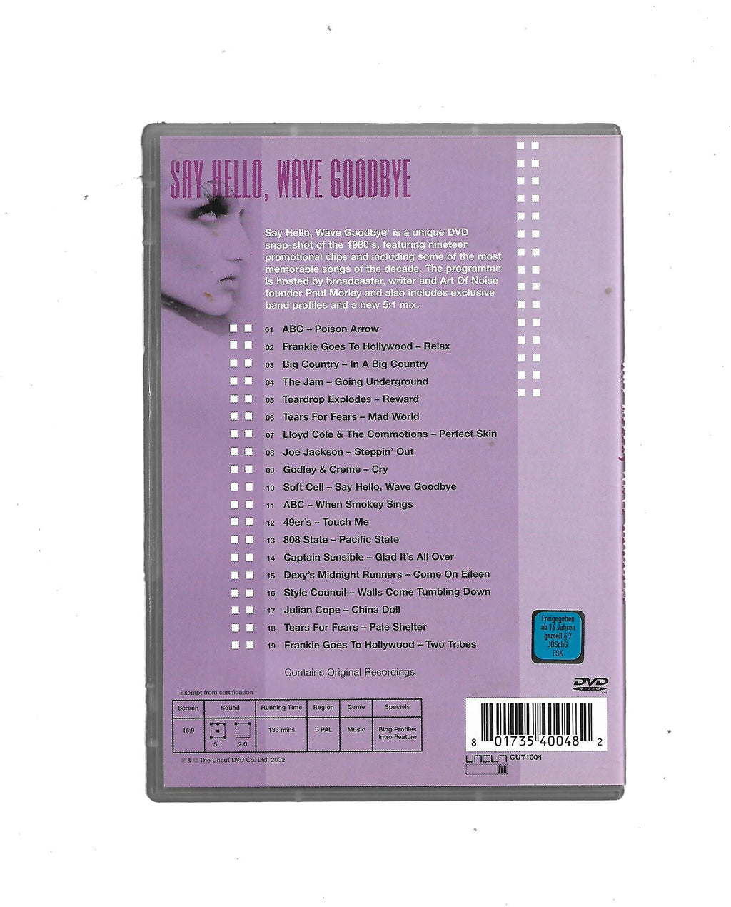 DVD Say Hello, Wave Goodbye