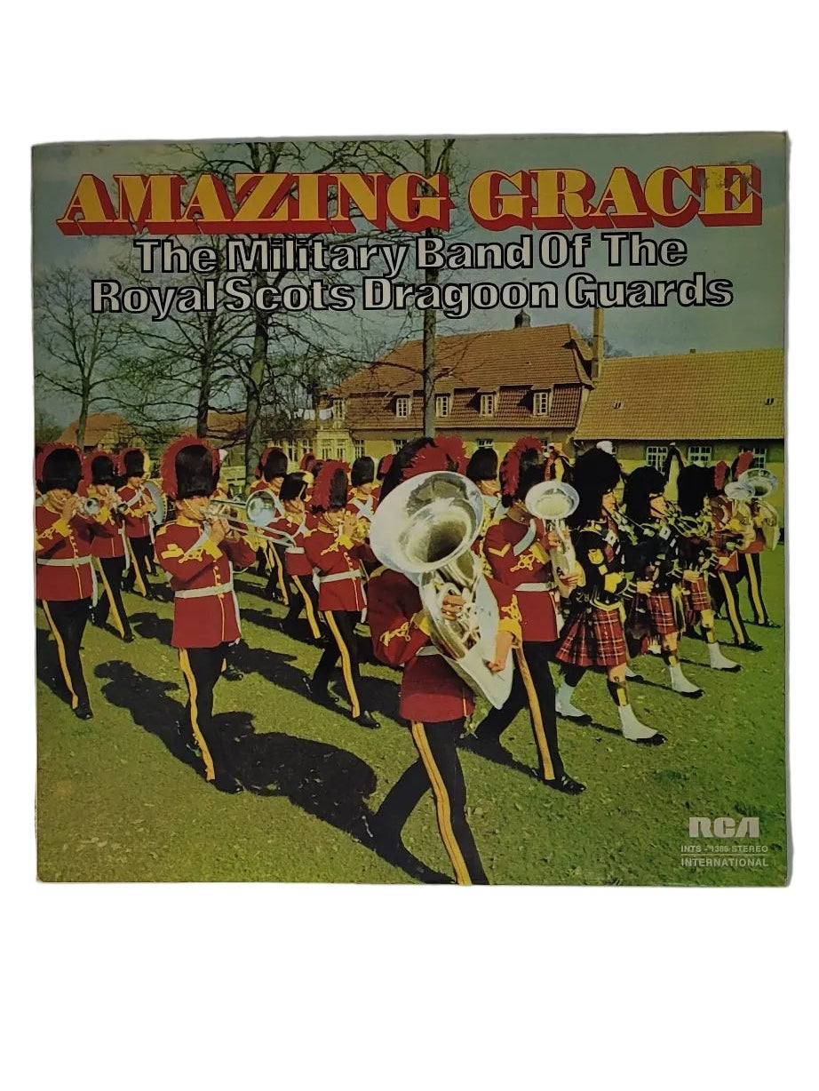 „Vinyl‑LP ‚Amazing Grace‘ – Military Band of The Royal Scots Dragoon Guards, Blasmusik/Militärmusik.“
