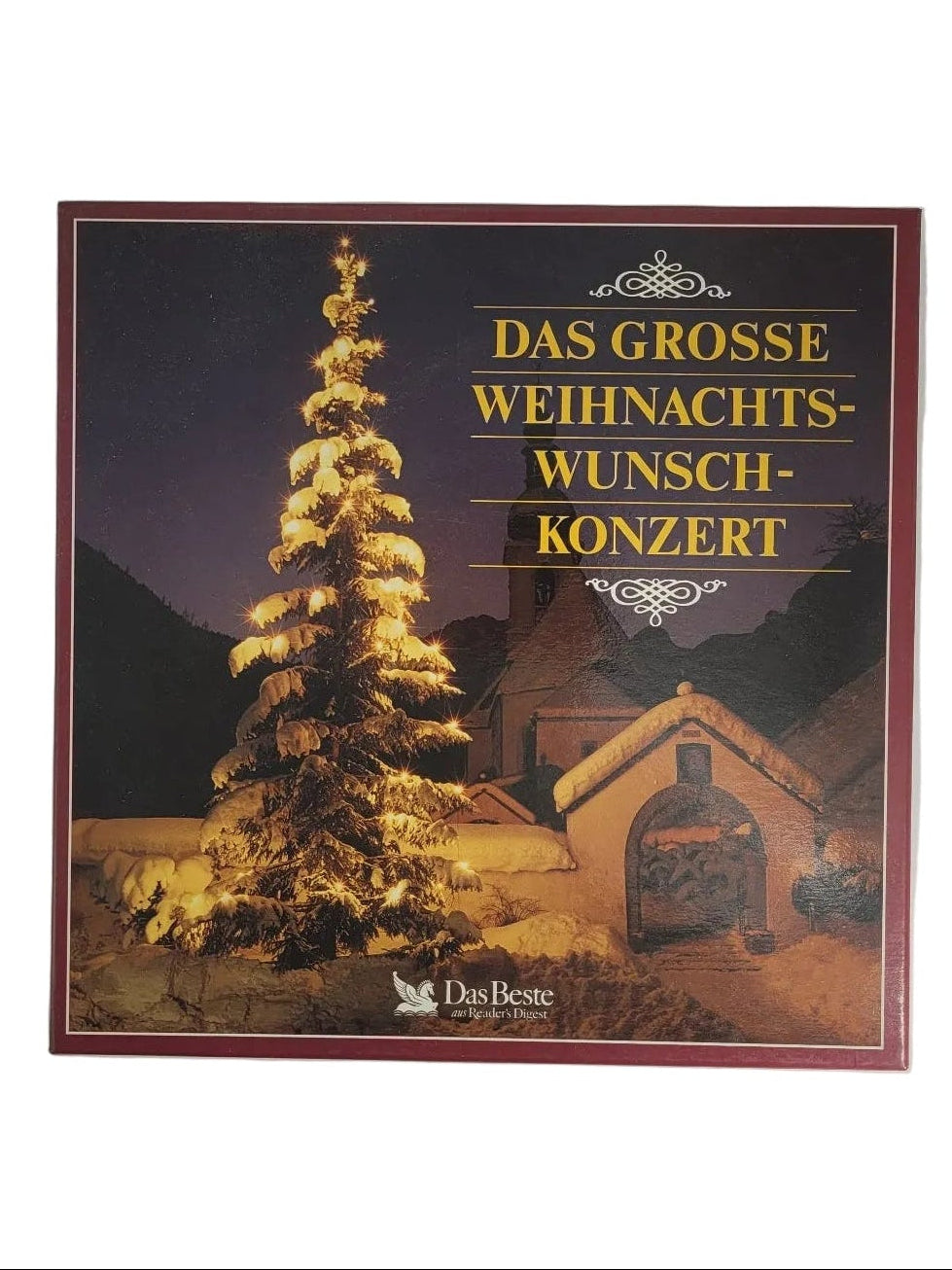 „LP Schallplatte Das große Weihnachts‑Wunsch‑Konzert – 6‑LP‑Set 1989, Vinyl, besinnliche Weihnachtsmusik“