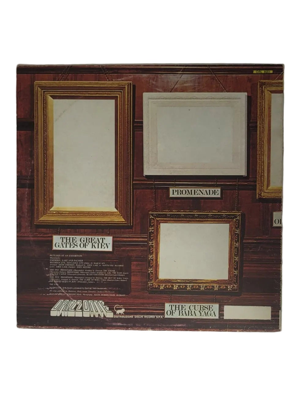 LP Schallplatte Vinyl Emerson, Lake & Palmer - Pictures at an Exhibition