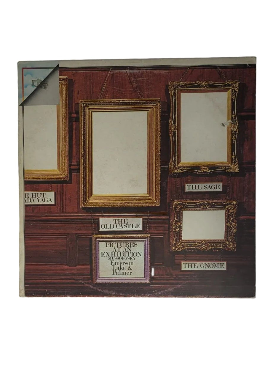 „Vinyl‑LP ‚Pictures at an Exhibition‘ von Emerson, Lake & Palmer, Manticore‑Reissue, Live 1971.“