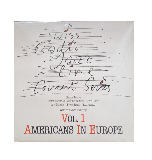 Schallplatte Vinyl LP Swiss Radio Jazz Live concert Series Vol. 1