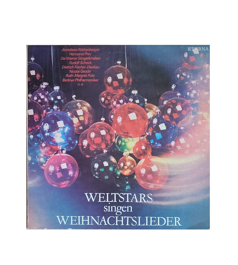 LP Schallplatte Vinyl LP Weltstars singen Weihnachtslieder - Eterna 827609 DDR 1982