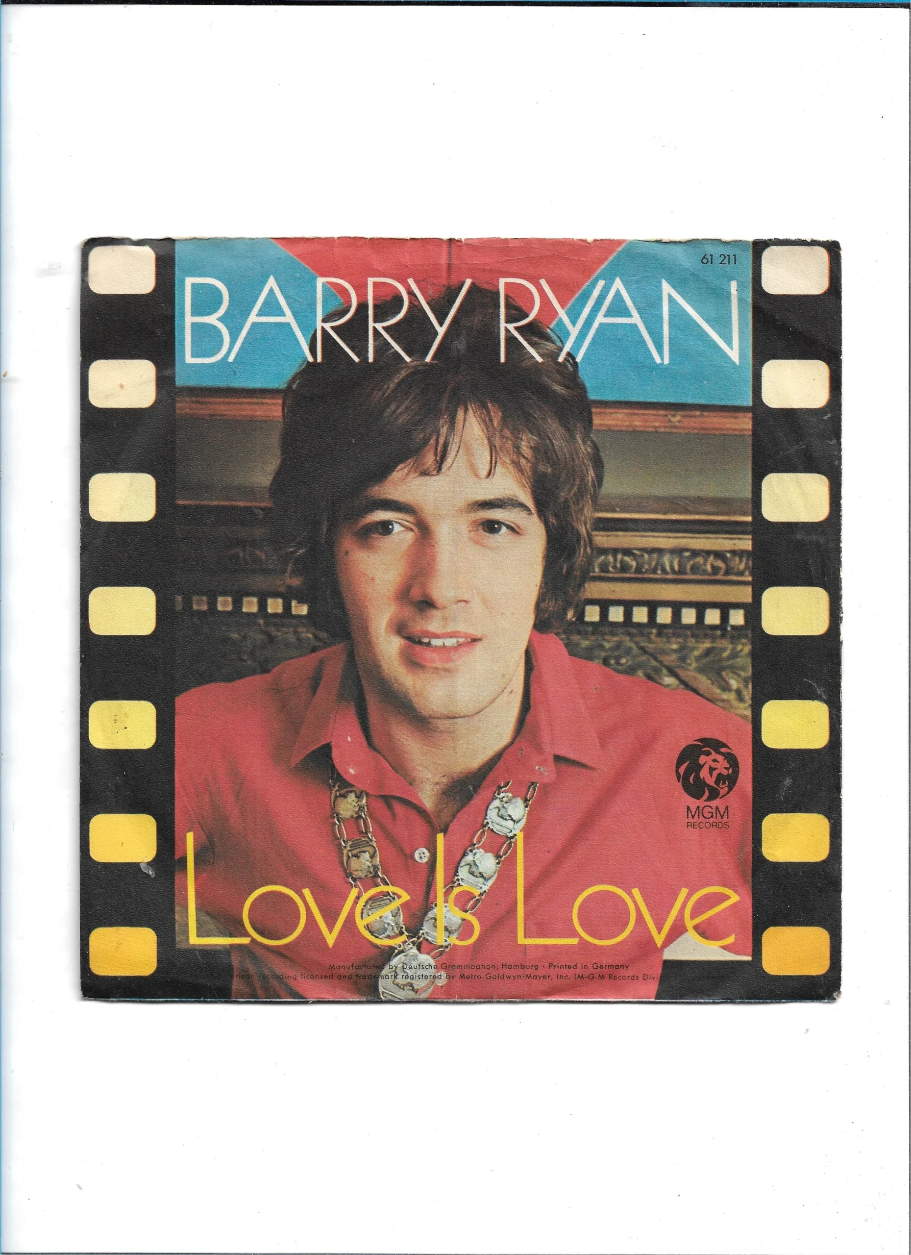 Flohmarkt Vinyl Single Barry Ryan - Love is Love