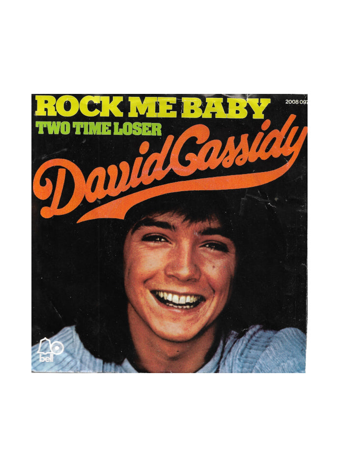 Flohmarkt Vinyl Single David Cassidy – Rock Me Baby / Two Time Loser