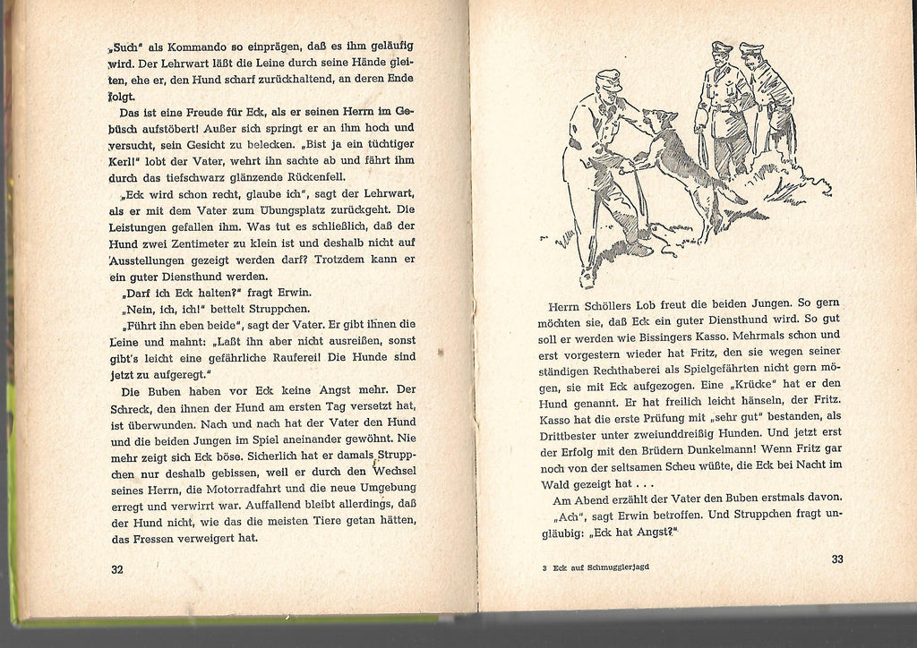 Jugendbuch GJB Walter Kuppel Eck auf Schmugglerjagd - Fischer-Verlag