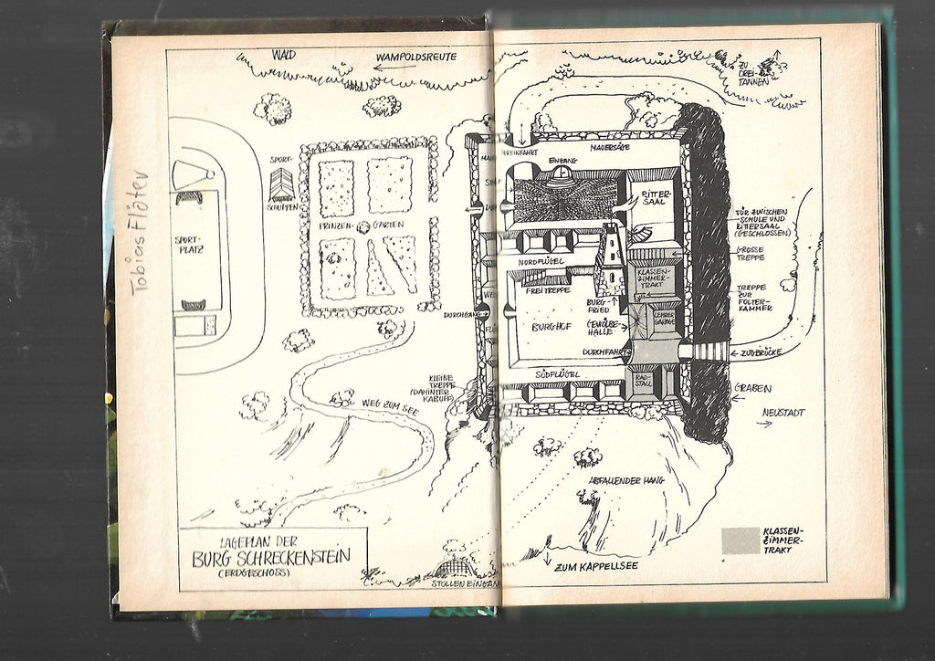 Jugendbuch Oliver Hassencamp Das Ritterdrama von Schreckenstein Schneider-Buch 1980