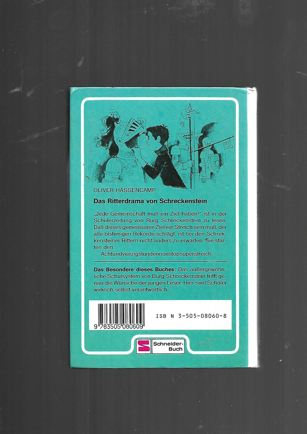 Jugendbuch Oliver Hassencamp Das Ritterdrama von Schreckenstein Schneider-Buch 1980