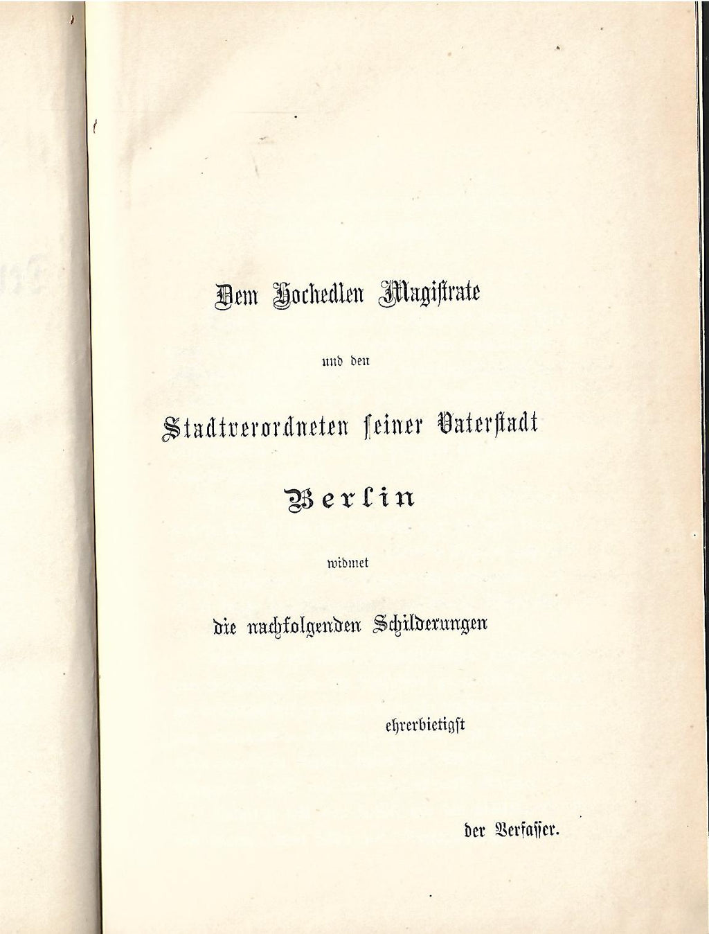 Berlin Oskar Schwebel Kulturhistorische Bilder aus der Deutschen Reichshauptstadt 1882 Abenheim'sche Verlagsbuchhandlung Berlin 1882