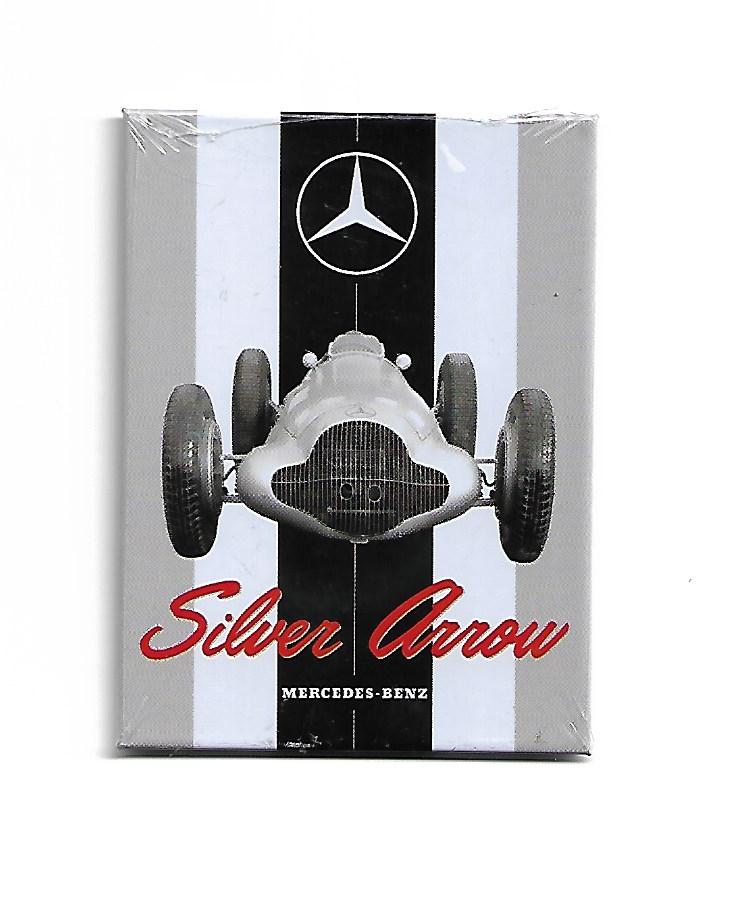Magnet "Mercedes - Silver Arrow" (Nostalgic Art)