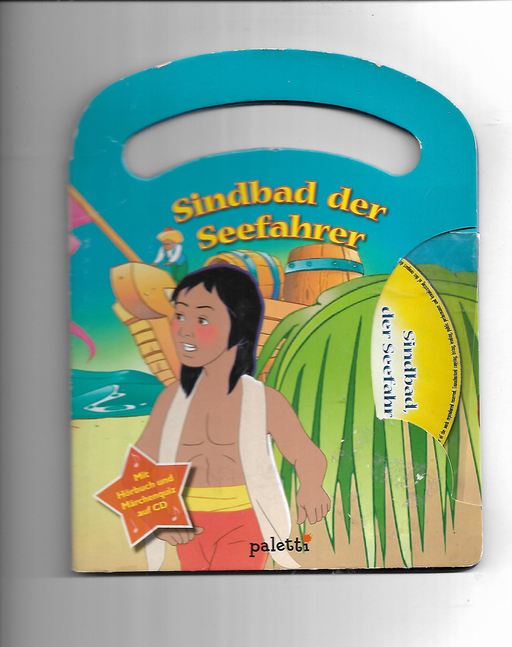 Kinderbuch + CD Sindbad der Seefahrer mit Märchenquiz + Hörbuch auf CD Paletti Karl Müller Verlag 2004