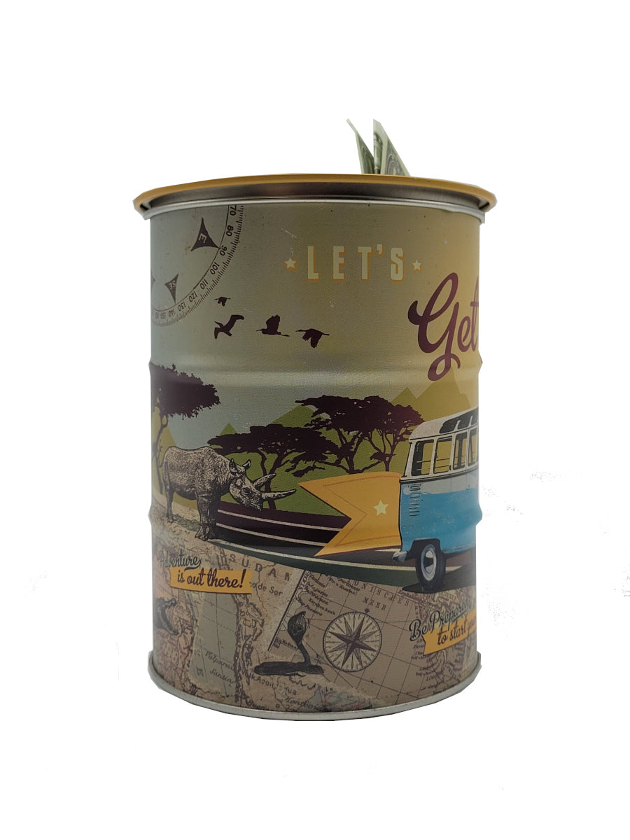Angebot "Geschenkset 01" VW Let's get away Tasse (in Geschenkbox) & Spardose Let's get lost (Nostalgic Art)