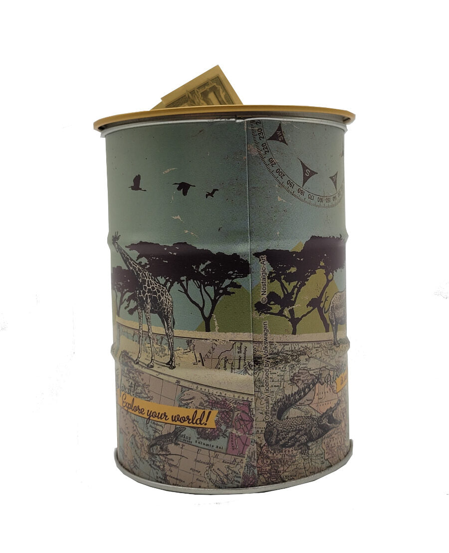 Angebot "Geschenkset 01" VW Let's get away Tasse (in Geschenkbox) & Spardose Let's get lost (Nostalgic Art)