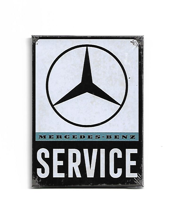 Magnet "Mercedes Benz - Service Stern" (Nostalgic Art)