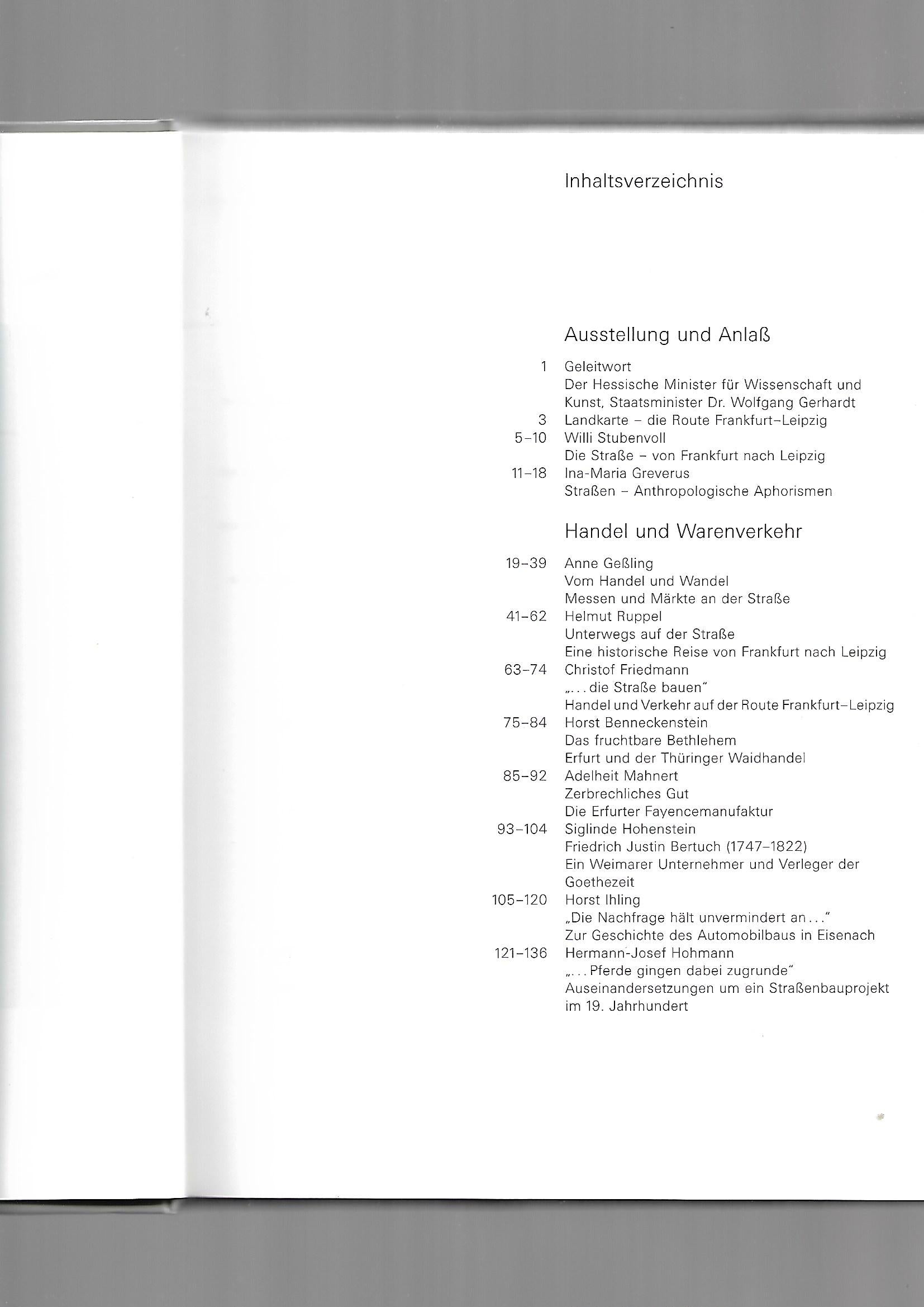 Kulturgeschichte Willi Stubenvoll Die Straße Geschichte und Gegenwart eines Handelsweges Umschau Verlag Frankfurt 1990 Textband