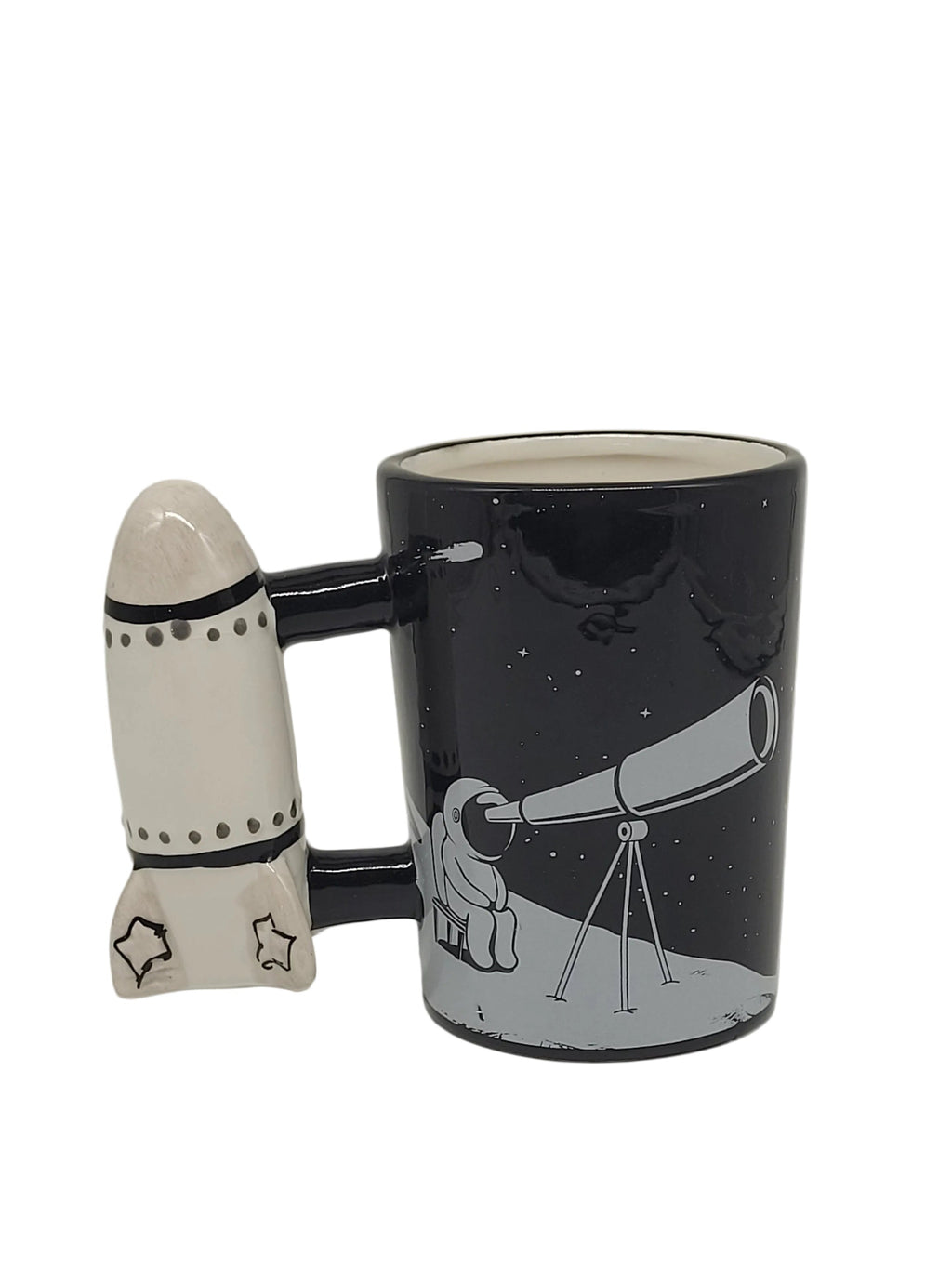 Tasse Astronaut - 3D Raketengriff - Space Mug