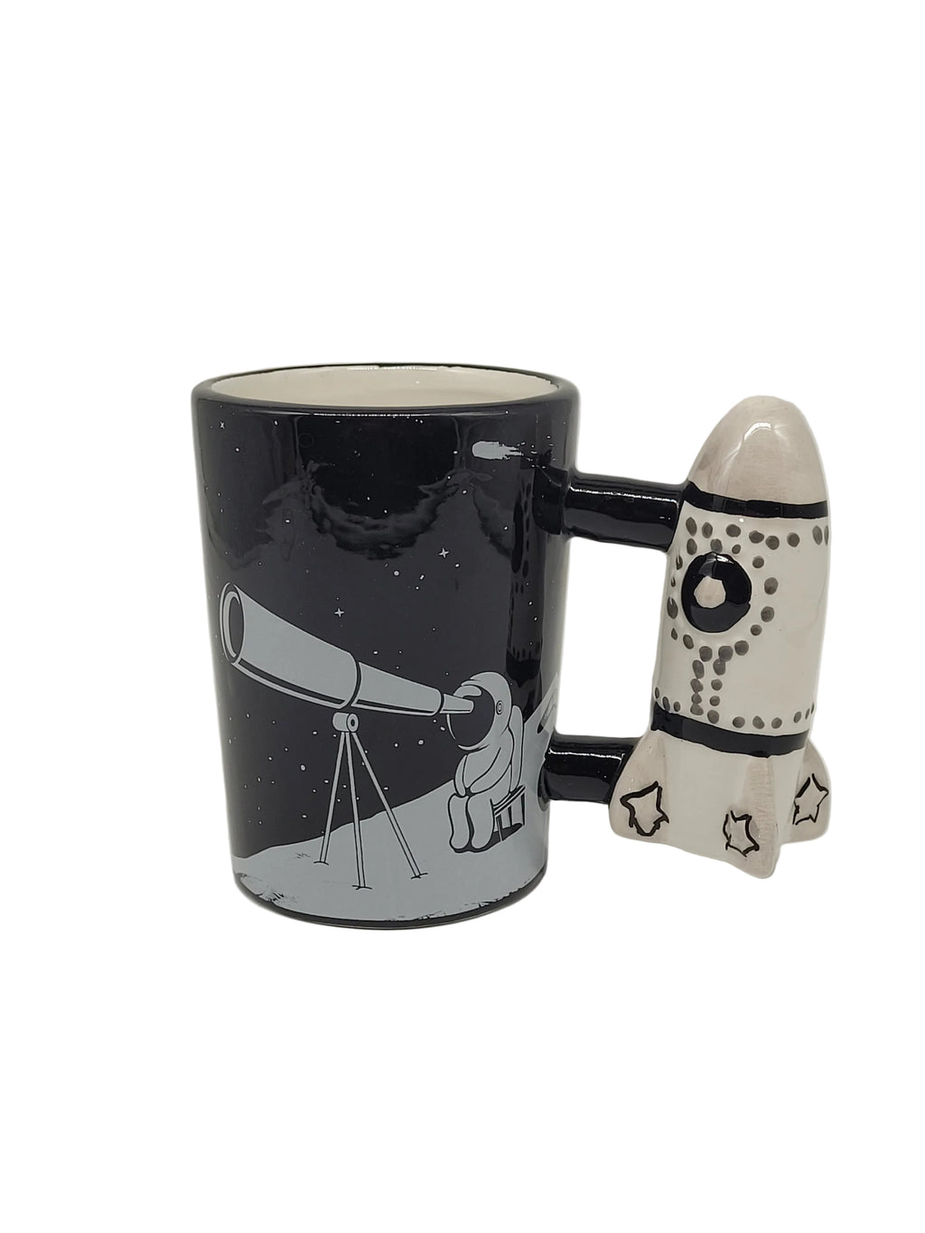Tasse Astronaut - 3D Raketengriff - Space Mug