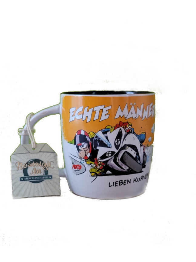 Tasse Echte Männer lieben Kurven! (Nostalgic Art)