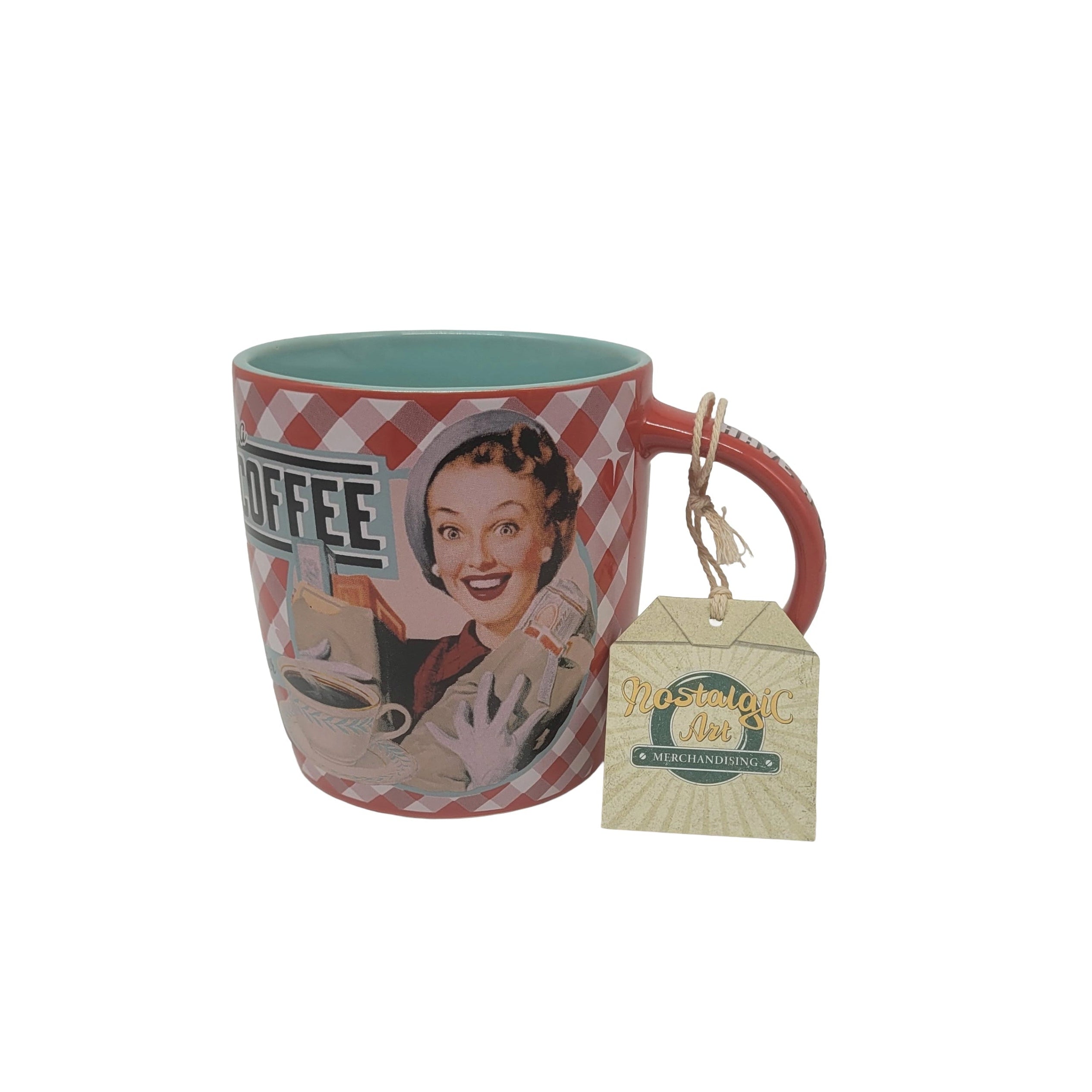 Angebot "Geschenkset 09" Have a coffee Tasse & Vorratsdose L  - Say it's 50's  (Nostalgic Art)