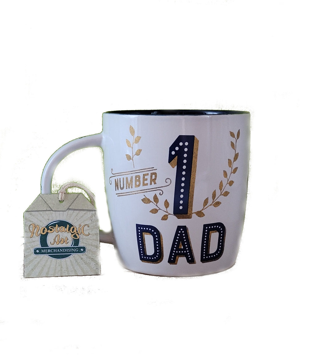 asse Number 1 Dad (Nostalgic Art) in tollen Farben