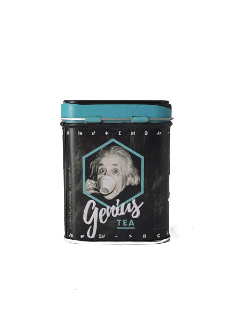 Teedose mit Scharnierdeckel Motiv Einstein - Genius Tea 100 g (Nostalgic Art)