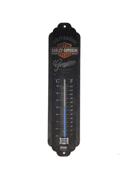 Thermometer Harley-Davidson - Genuine Logo (Nostalgic Art)