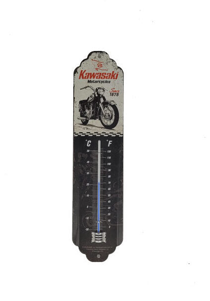 Thermometer Kawasaki Motorcycles since 1878 (Nostalgic Art)