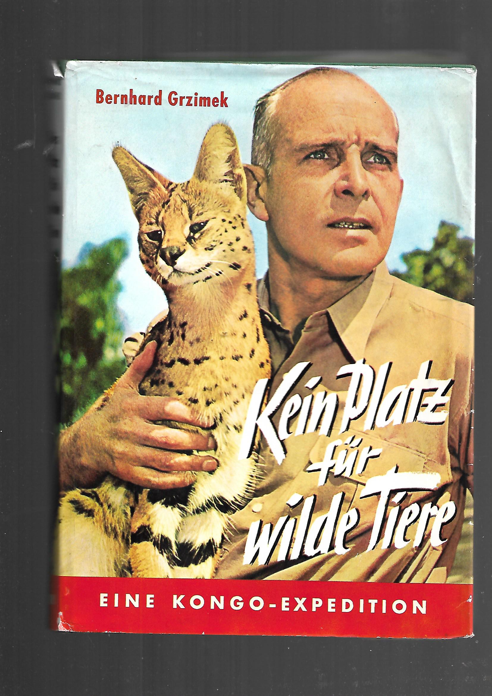 Fernseh-Nostalgie Bernhard Grzimek Kein Platz für wilde Tiere Kindler 1954