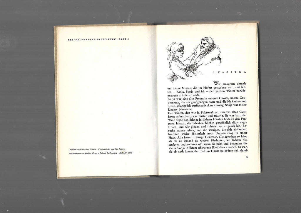 Belletristik Leo Tolstoj Glück der Ehe Kleine Lesering-Bibliothek Band 6 Bertelsmann ca. 50er Jahre 15 x 10 cm Kleinformat
