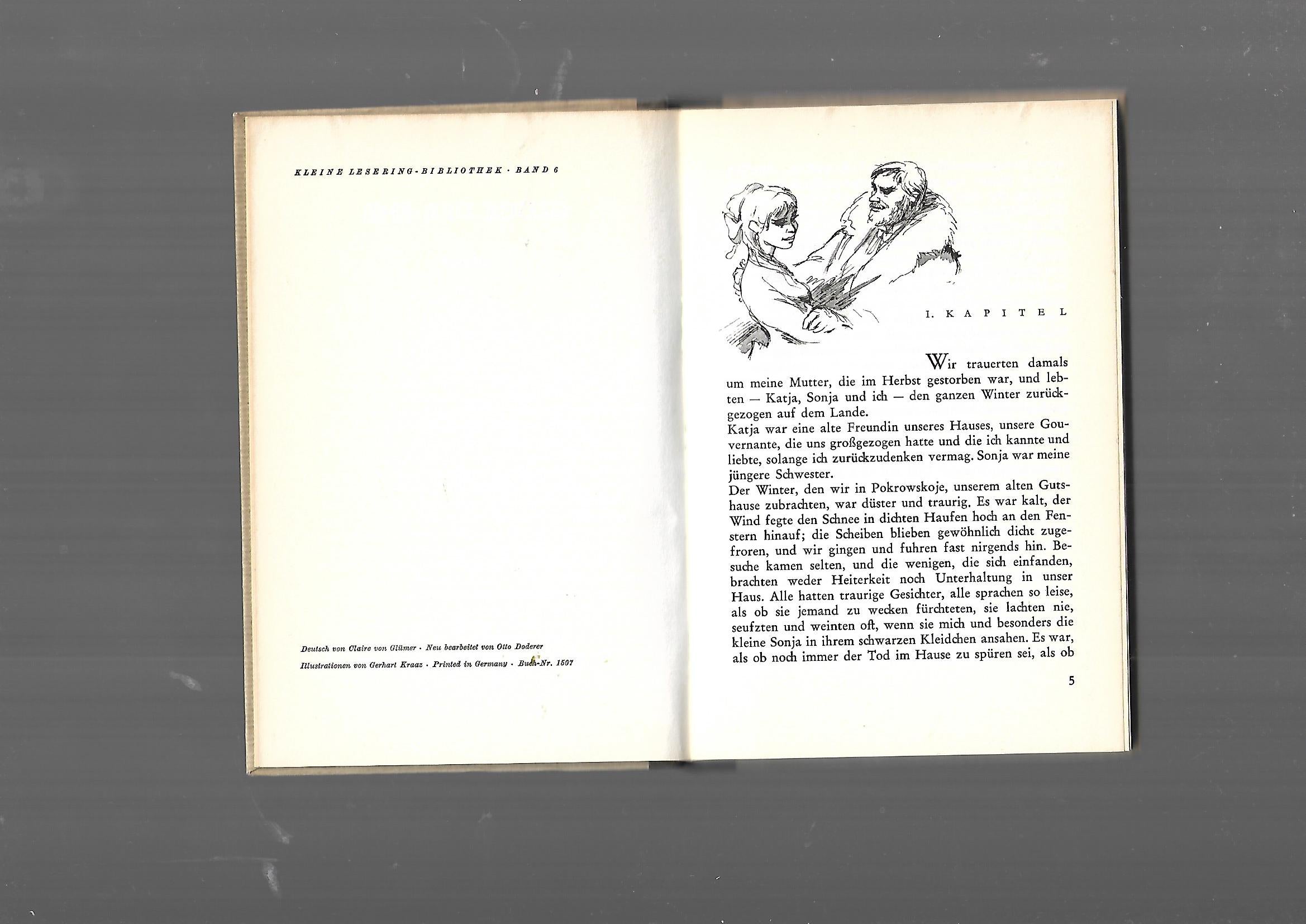 Belletristik Leo Tolstoj Glück der Ehe Kleine Lesering-Bibliothek Band 6 Bertelsmann ca. 50er Jahre 15 x 10 cm Kleinformat