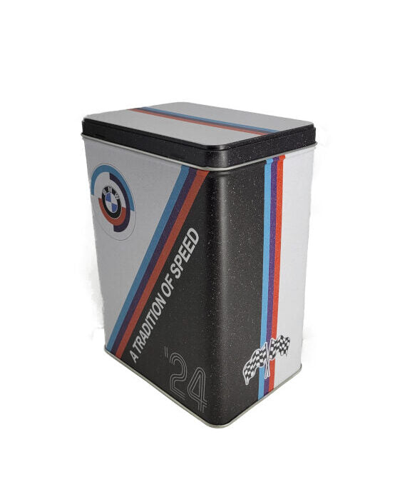 Vorratsdose Blechdose L - BMW MOTORSPORT - Tradition of Speed 3 L (Nostalgic Art)