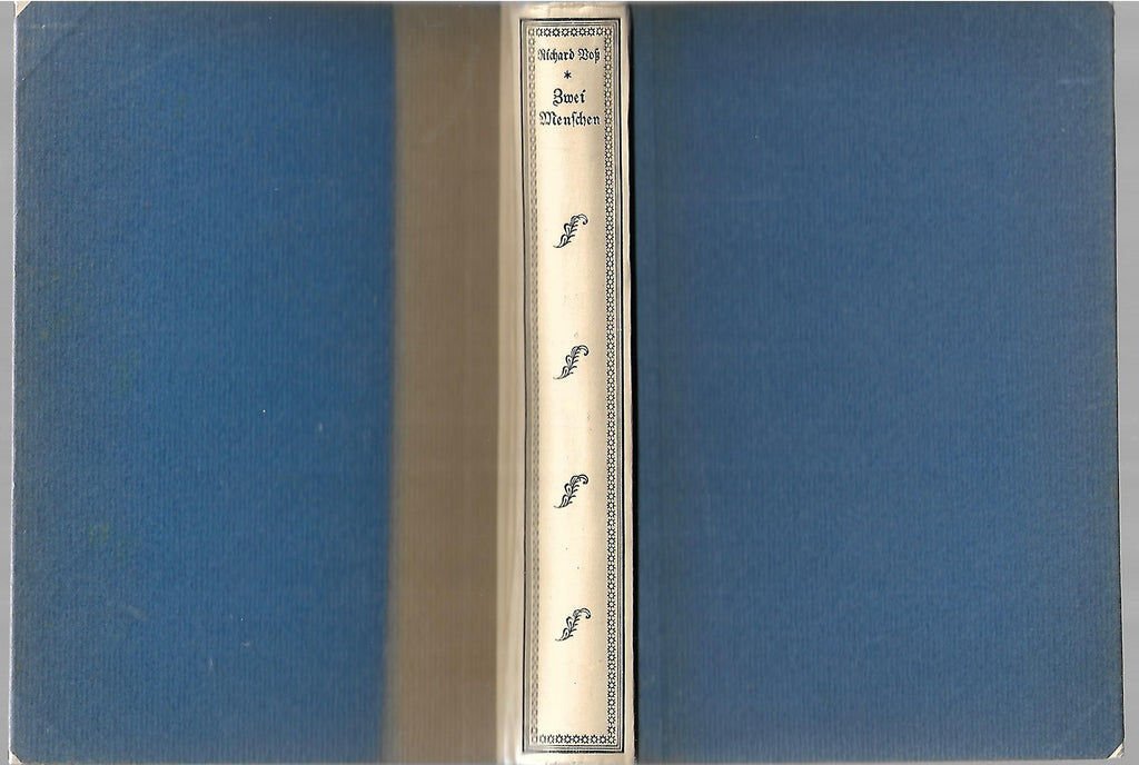 Belletristik Richard Voß - Zwei Menschen J. Engelhorns Nachf. Verlag in Stuttgart 1922