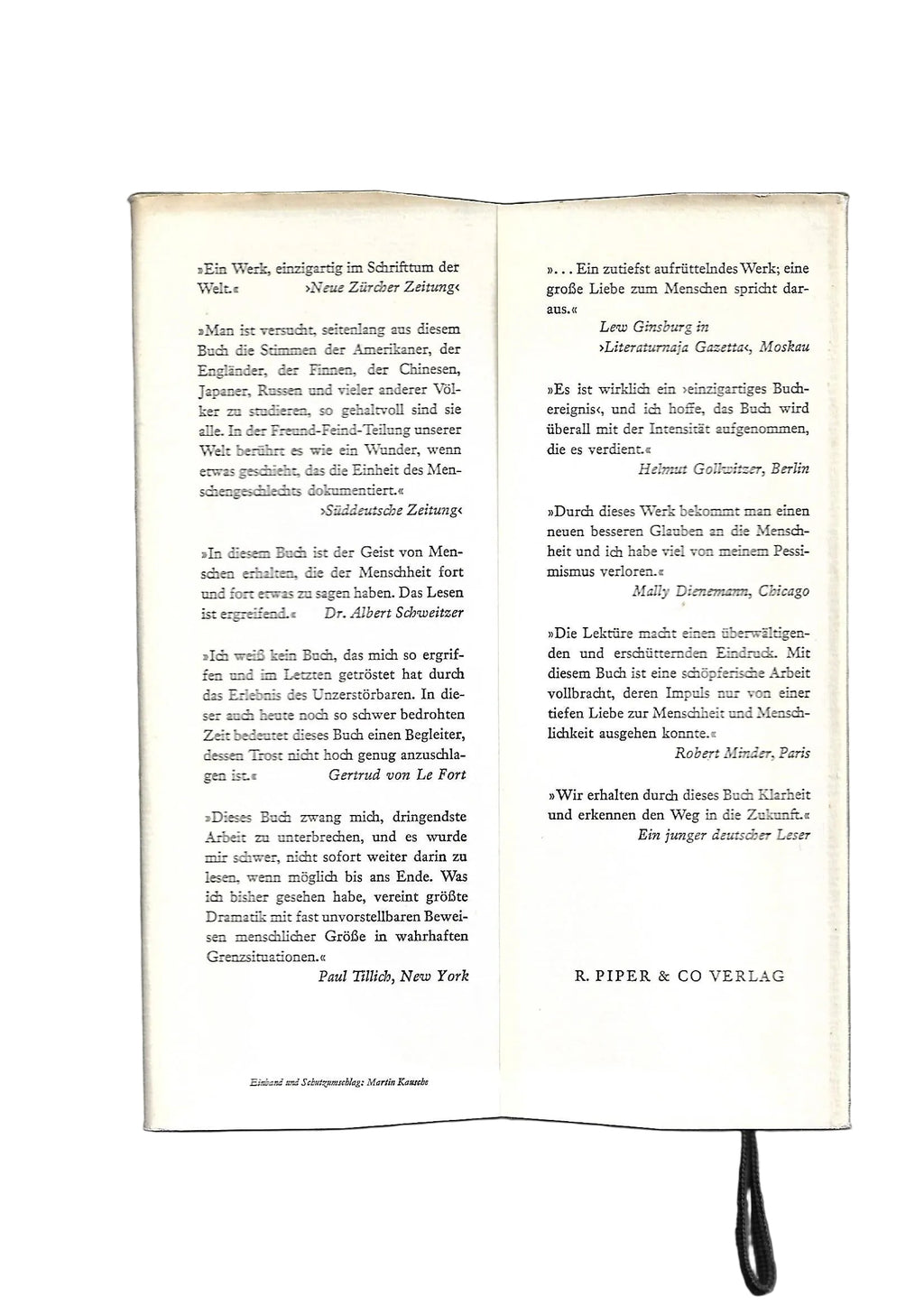 Zeitgeschichte Hans Walter Bähr (Herausgeber) Die Stimme des Menschen Briefe und Aufzeichnungen aus der ganzen Welt 1939 - 1945