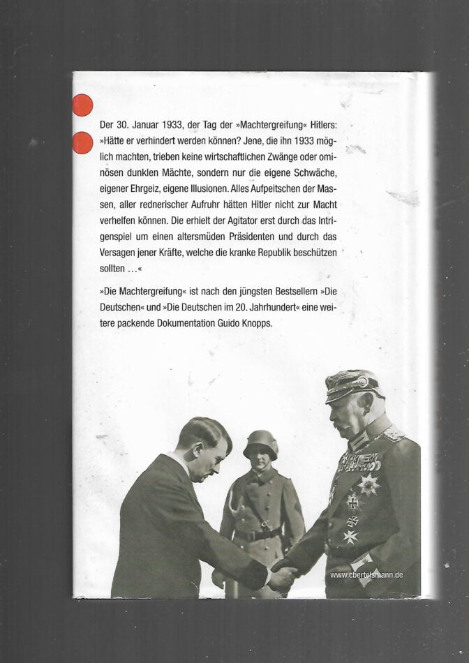 Zeitgeschichte Guido Knopp - Die Machtergreifung Bertelsmann 2009