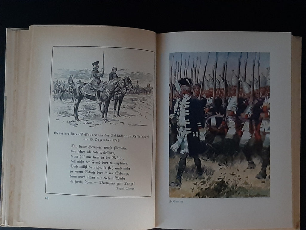Zeitgeschichte Martin Lezius Fridericus Rex Unser König und Herr Enßlin & Laiblins Verlagsbuchhandlung 1936