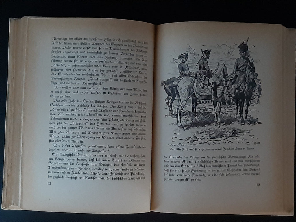 Zeitgeschichte Martin Lezius Fridericus Rex Unser König und Herr Enßlin & Laiblins Verlagsbuchhandlung 1936