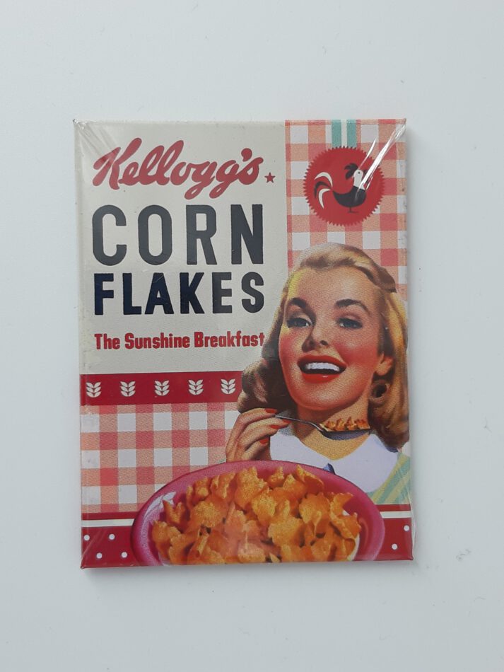 Magnet "Kellog's Girl-Corn Flakes Collage" (Nostalgic Art)