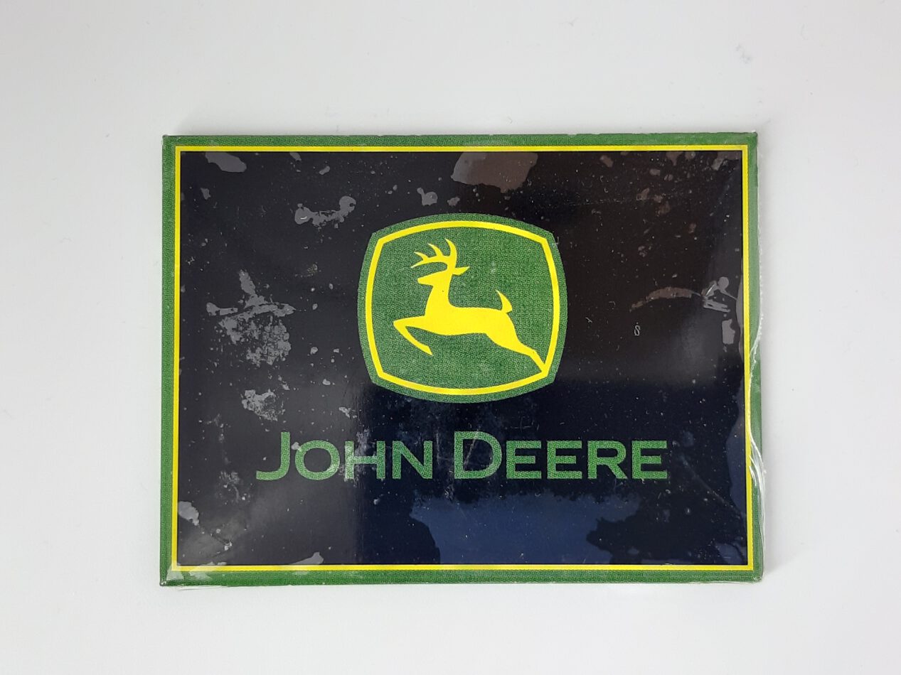 Magnet "John Deere - Logo" (Nostalgic Art)