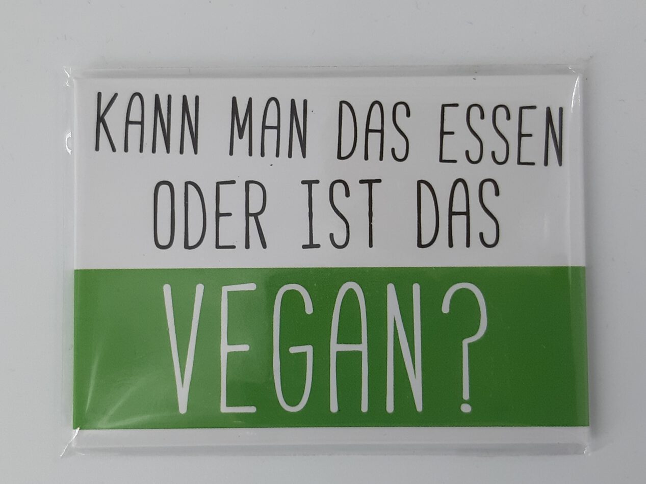 Magnet "Ist das vegan?"