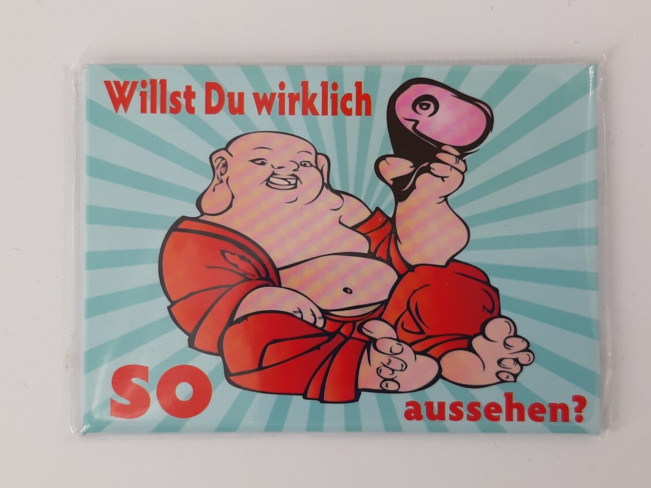 Magnet "Willst du wirklich SO aussehen ?"
