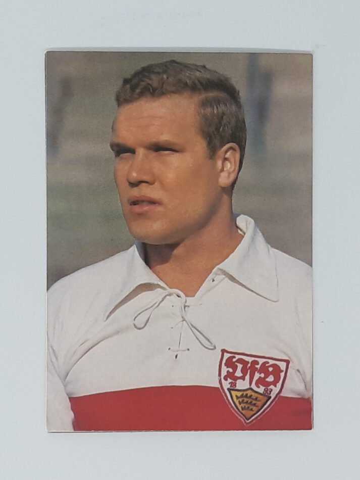 Fußball Sammelbild Klaus-Dieter Sieloff Postkarte Aral 1966